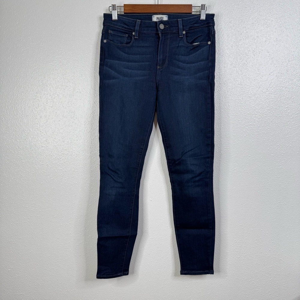 Paige Verdugo Ankle Dark Wash Skinny Jeans‎ Size 29